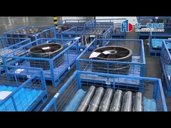 Opvouwbare staalpallet opslag kooi staal pallet opslag doos draadmaascontainer voor ASRS