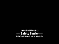 Flexible voetgangersbarrière anti-botsingsbeugels magazijnveiligheid beugel verkeersbeugels