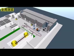 Vierweg shuttlecart ASRS Automatisch opslag- en ophaalsysteem Radio shuttle racking