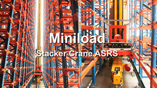 Materiaalkist MiniLoad-stapelaarkraan ASRS Automatisch opslag- en ophaalsysteem