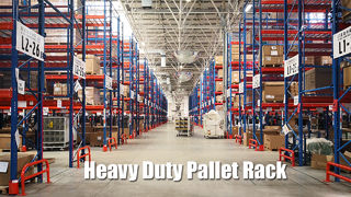 Zwaar uitgevoerd palletstellingsysteem Magazijnstelling