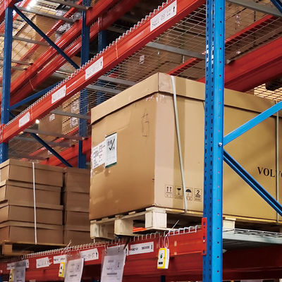 Draadnetdek voor palletrekken