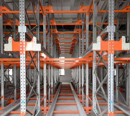 Twee-weg radio shuttle racking pallet runner rack systeem explosiebestendige opslagplaats
