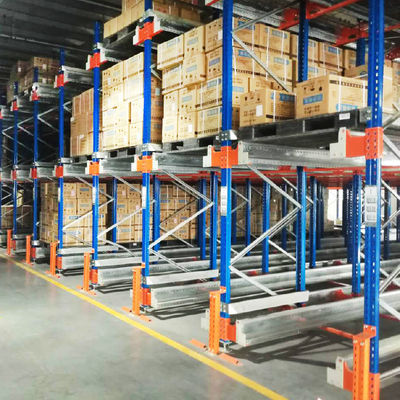 Radio Shuttle Rack Warehouse Storage Racking pallet runner rack systeem Shuttle Rack voor koelopslag