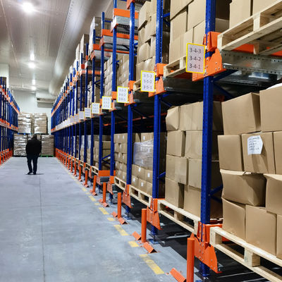 Radio Shuttle Rack Warehouse Storage Racking pallet runner rack systeem Shuttle Rack voor koelopslag