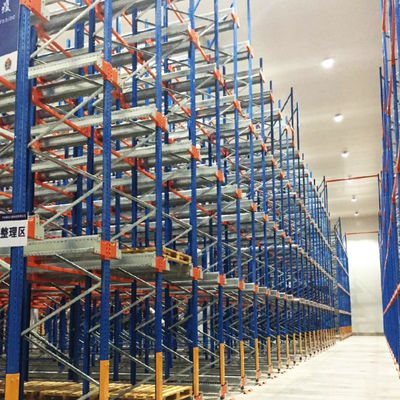 Radio Shuttle Rack Warehouse Storage Racking pallet runner rack systeem Shuttle Rack voor koelopslag