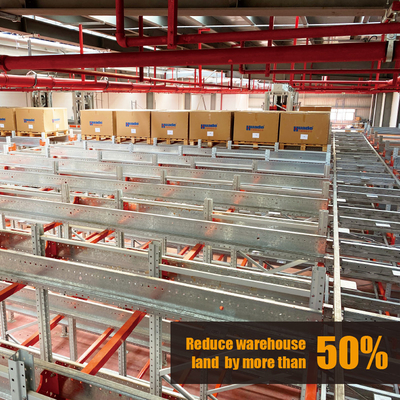 Vierweg Radio Shuttle Racking ASRS pallet runner rack systeem Vierweg Radio Shuttle Racking