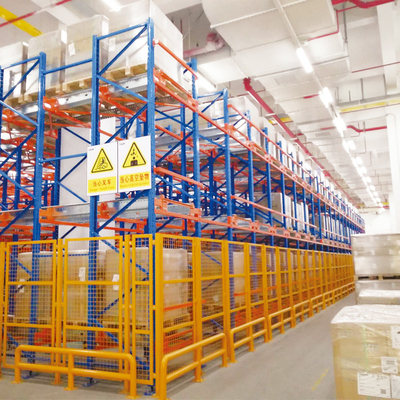 Vierweg Radio Shuttle Racking ASRS pallet runner rack systeem Vierweg Radio Shuttle Racking