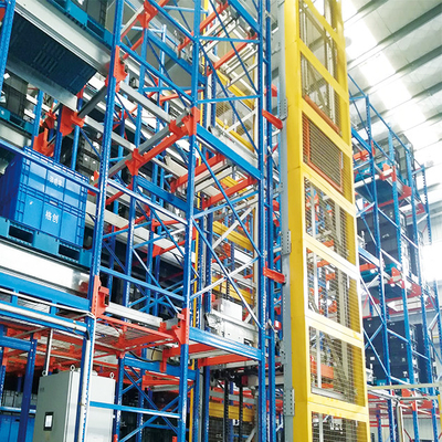Vierweg Radio Shuttle Racking ASRS pallet runner rack systeem Vierweg Radio Shuttle Racking