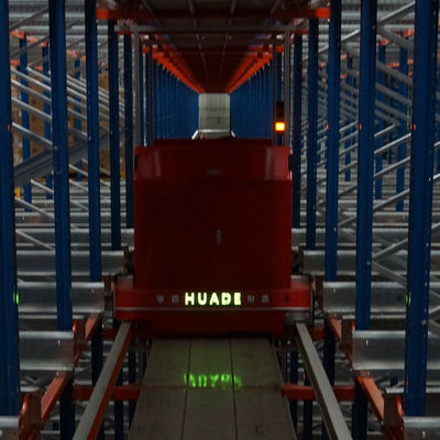 Twee-weg radio shuttle auto en drager voor radio shuttle racking ASRS automatisch opslag- en ophaalsysteem pallet runner racking