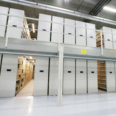 Slimme Elektronische Mobiele Opslagsystemen Intelligente Archiefopslagplanken Stalen Intelligente Compacte Bibliotheekplankensystemen voor Opslag