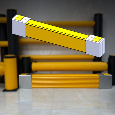 A44: Kerb Direct Barrières Rack End Guard Racking rechtop Beschermingsbeveiligingsbarrière Anti-Collision Guardrails
