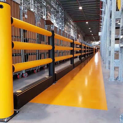 A44: Kerb Direct Barrières Rack End Guard Racking rechtop Beschermingsbeveiligingsbarrière Anti-Collision Guardrails