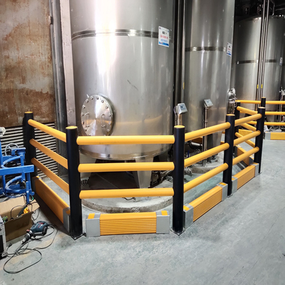 B49: ME+ Anti-Collision Guardrails Magazijn Veiligheidsbarrière Verkeersbarrières