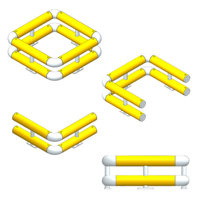 B09 Bouw- en zuilbescherming Flexible anti-collision barrier SA Polygon Traffic Barrier