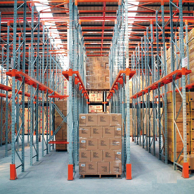 De selectieve Pallet rekt Op zwaar werk berekende het Systeemral Kleur van de Pakhuisopslag