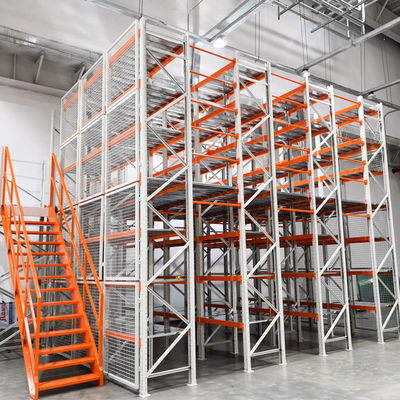 Mezzanine Racking Full Rack Mezzanine vloersystemen Multi-tier Racking Warehouse Storag Supermarkt Rack Systems