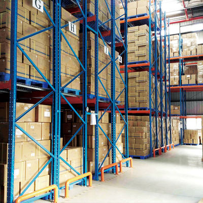Doppeldepte palletrek voor zwaar werk Selectieve palletrek balkenrekken