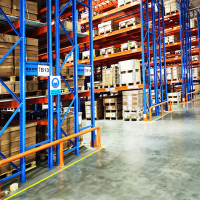Doppeldepte palletrek voor zwaar werk Selectieve palletrek balkenrekken