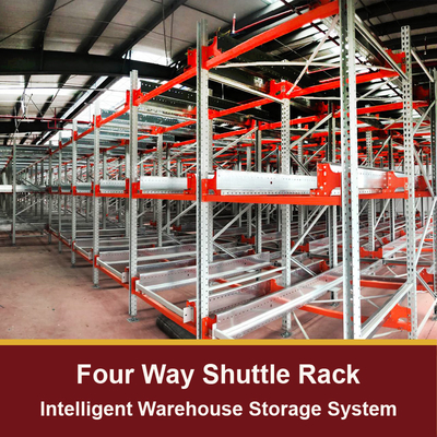 Vierweg Radio Shuttle Racking ASRS pallet runner rack systeem Vierweg Radio Shuttle Racking
