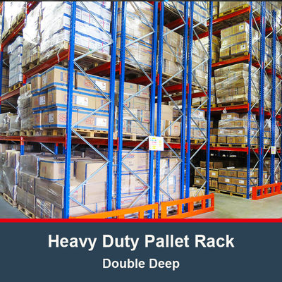 Dubbele Diepte Heavy Duty Palletstelling Selectieve Palletstelling Magazijn Opslagstelling