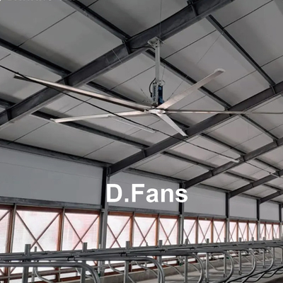 Grote industriële ventilatoren voor werkplaatsen