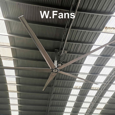 Grote industriële ventilatoren voor werkplaatsen