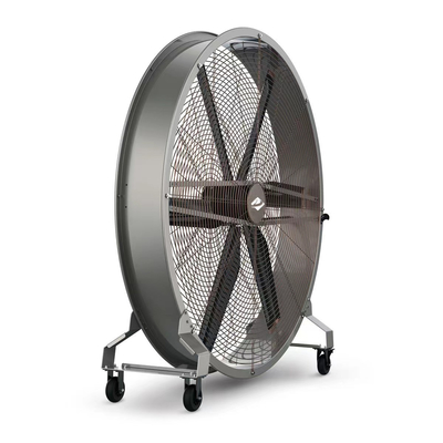Grote industriële ventilatoren voor werkplaatsen