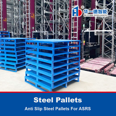 Stalen pallets voor ASRS anti-slip pallets