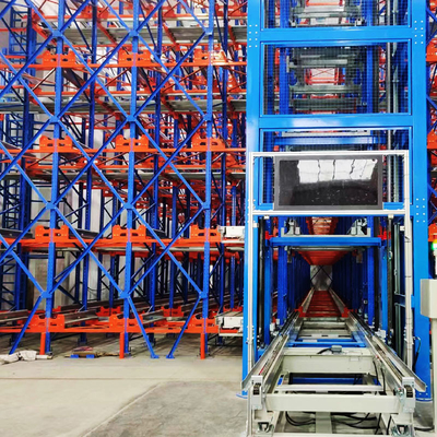 Vierweg Radio Shuttle Racking ASRS pallet runner rack systeem Vierweg Radio Shuttle Racking