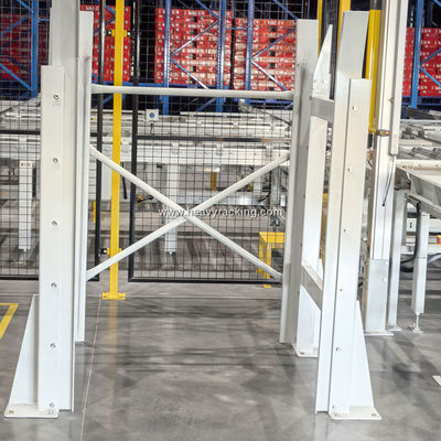 Double Deep Palet Stacker Crane voor ASRS, Floor Supported SRM ((Storage Retrieval Machine), Automatic Storage And Retrieval System, Room Temperature Warehouse en Cold Storage