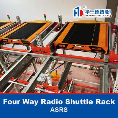 Vierwegshuttlewagen ASRS Vierwegshuttle-rack