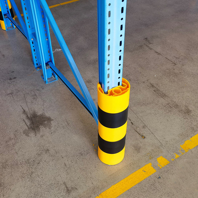 A42: Rack Verticale hoekbeschermer Plastic Rack Post Guard Column Beschermer