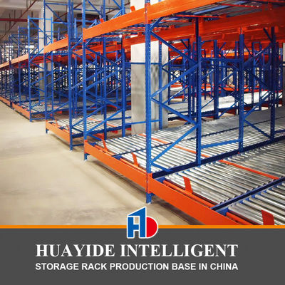 Gravity racking Pallet flow rack