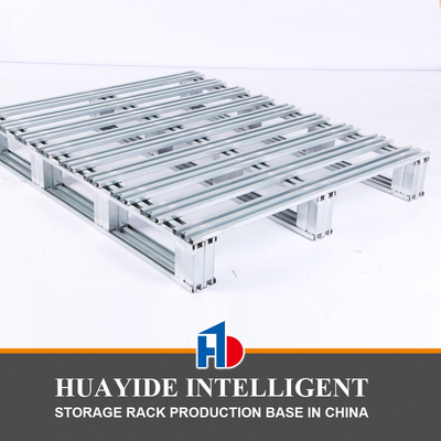 B38 Zware stapelbare gegalvaniseerde staalpallet Bulkstaalpallet Industrieel staalpallet