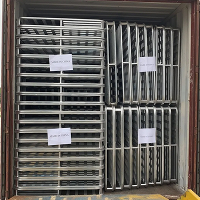 B38 Zware stapelbare gegalvaniseerde staalpallet Bulkstaalpallet Industrieel staalpallet