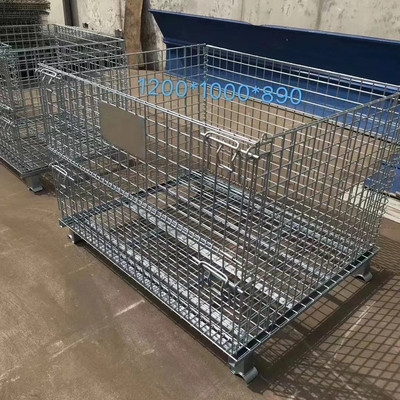 B42 Opslagkooi voor Logistieke Opslag ASRS Opvouwbare Gaascontainer