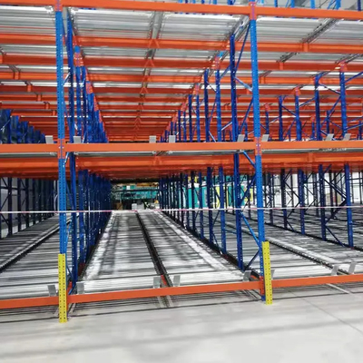 B43 Lagersysteem voor palletrekken met zwaartekracht