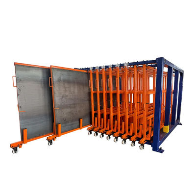 B51: Uitrolplaatmetaalrek Industrieel plaatmetaalrek Elektrisch telescopisch cantileverrek