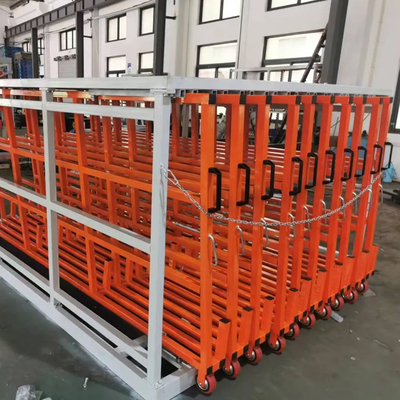 RHS Beam Electric Mobile Racking Q235 Steel Selective Pallet Rack