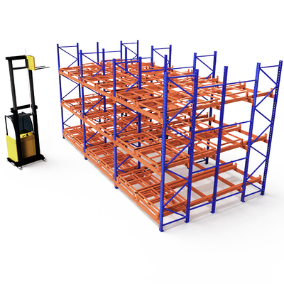 B58:Achterstootrekken Metalen palletrekken Verstelbare achterstootrekken Voor opslag in magazijnen Industriële palletrekken