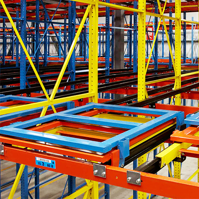 B58:Achterstootrekken Metalen palletrekken Verstelbare achterstootrekken Voor opslag in magazijnen Industriële palletrekken
