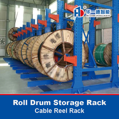 Cantilever Racking Roltrommel Opslag Kabelhaspel Rek Stalen Spoel Rol Rek