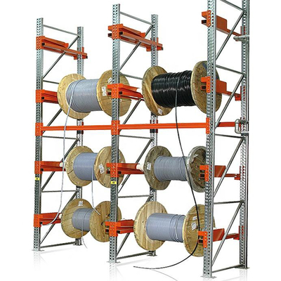 Cantilever Racking Roltrommel Opslag Kabelhaspel Rek Stalen Spoel Rol Rek
