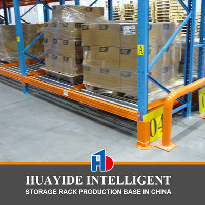Hoogwaardig FIFO zwaartekracht karton doorloopsysteem palletstelling pallet doorloopstelling magazijnapparatuur