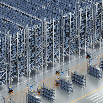 De selectieve Pallet rekt Op zwaar werk berekende het Systeemral Kleur van de Pakhuisopslag