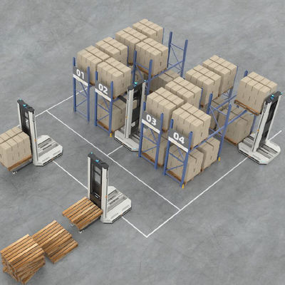 3 niveausmezzanine Vloer die Industriële Autodelen BMW rekken 7200mm Hoogte