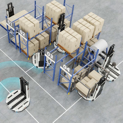 3 niveaus Mezzanine van de 3000mm Hoogte de Op zwaar werk berekende Pallet Kleur van Ral van de Corrosiebescherming
