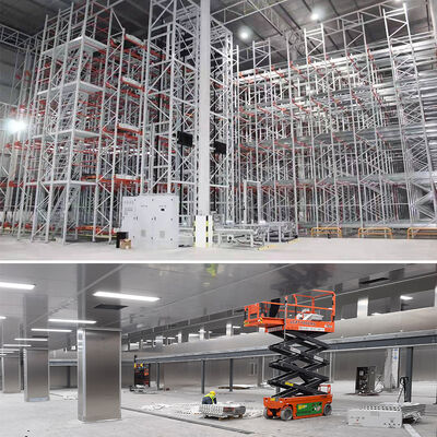 Vierwegshuttlepallet ASRS koelopslag Pakhuis Automatisch opslag- en ophaalsysteem Pallet Runner Racking