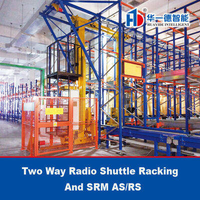 Radio-Shuttle-kar en shuttle-racking ASRS-automatisch opslag- en terugvragingssysteem